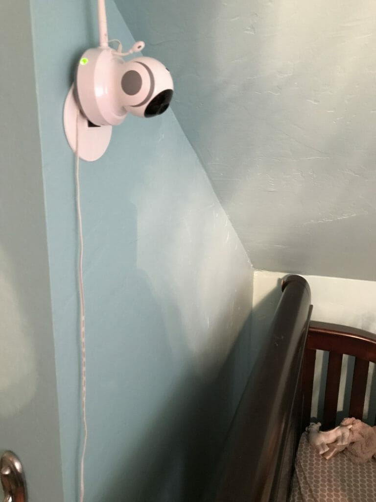 video baby monitor location