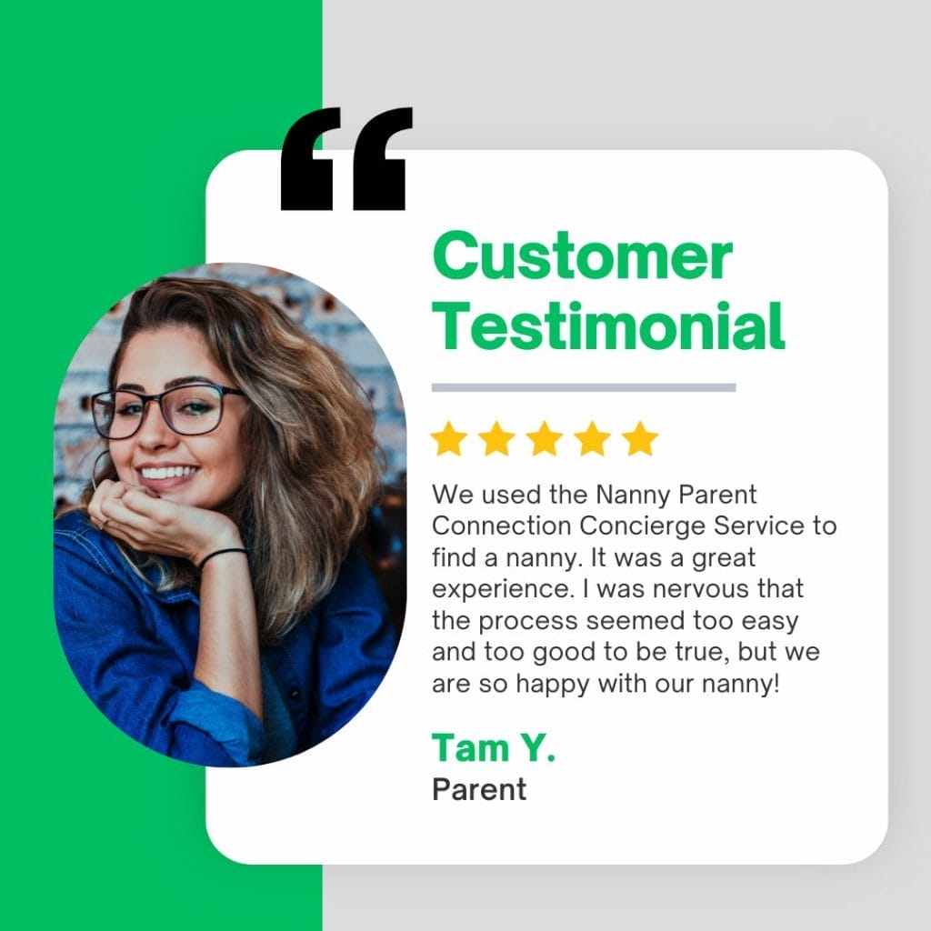 nanny parent connection testimonials